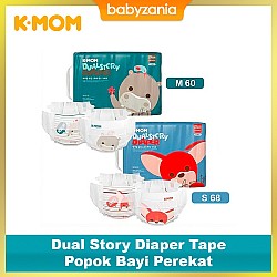 K-MOM Dual Story Diaper Tape / KMom Popok Bayi...